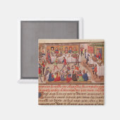 Hoe de Noble King Alexander werd gepoiseerd Magneet (Voorkant / Achterkant)
