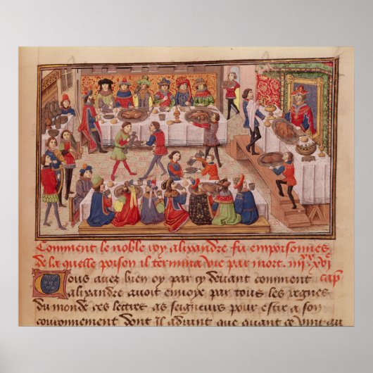 Hoe de Noble King Alexander werd gepoiseerd Poster (Voorkant)