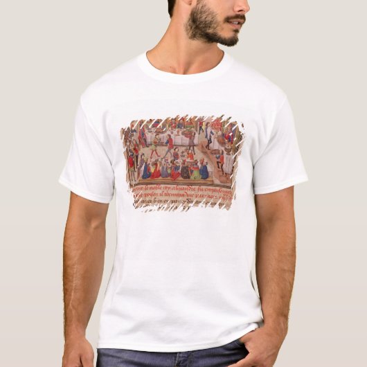 Hoe de Noble King Alexander werd gepoiseerd T-shirt (Voorkant)