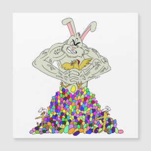 Hoe de paashaas zijn eieren krijgt