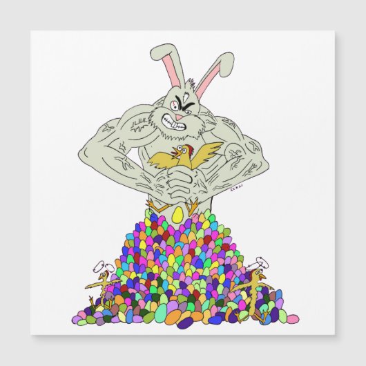 Hoe de paashaas zijn eieren krijgt (Voorkant)