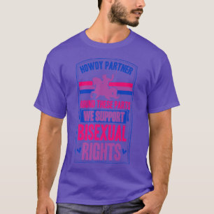 Hoe de Partner deze delen rond wij steunen biseual T-shirt