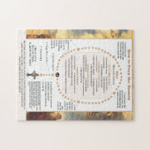 Hoe de rozenkrans te bidden legpuzzel (Horizontaal)