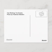 Hoe de straten werken briefkaart (Achterkant)