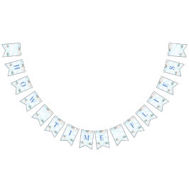 Hoe de tijd vliegt Speelgoed Plane Travel Thema Vlaggetjes