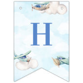 Hoe de tijd vliegt Speelgoed Plane Travel Thema Vlaggetjes (Tweede vlag)