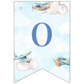 Hoe de tijd vliegt Speelgoed Plane Travel Thema Vlaggetjes (Derde vlag)