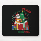 Hoe de Trump de kerst heeft gered Grappige feestda Muismat (Voorkant)