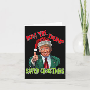 Hoe de Trump kerst heeft gered Grappig Trump Kerst Kaart