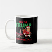 Hoe de Trump kerst heeft gered Grappig Trump Kerst Koffiemok (Links)