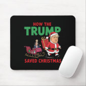 Hoe de Trump kerst heeft gered Grappig Trump Kerst Muismat (Met muis)