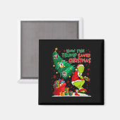 Hoe de Trump kerst heeft gered Grappige kersttijd Magneet (Voorkant / Achterkant)