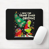 Hoe de Trump kerst heeft gered Grappige kersttijd Muismat (Met muis)
