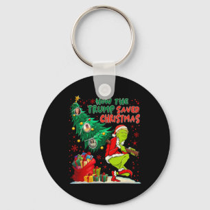 Hoe de Trump kerst heeft gered Grappige kersttijd Sleutelhanger
