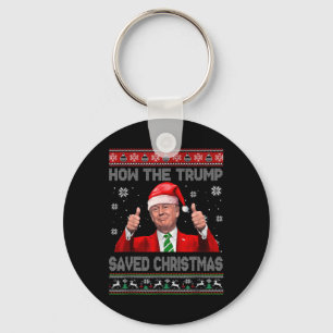 Hoe de Trump kerst redde Grappige Trump lelijke zu Sleutelhanger