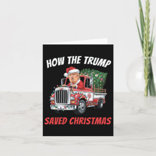 Hoe de Trump kerstgrappen heeft gered Trump Shirte Kaart