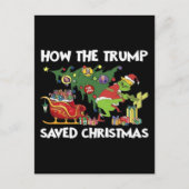 Hoe De Trump Kerstmis redde Briefkaart (Voorkant)