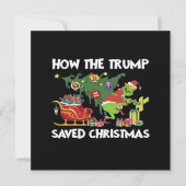 Hoe De Trump Kerstmis redde Kaart (Voorkant)