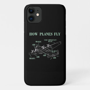Hoe de vliegtuigen met Funny Aerospace Engineer Pi Case-Mate iPhone Case