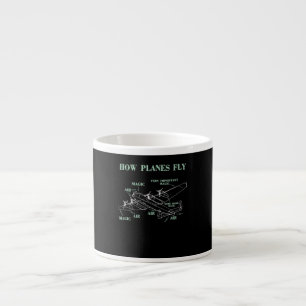 Hoe de vliegtuigen met Funny Aerospace Engineer Pi Espresso Kop