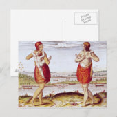 Hoe de vrouwen van Dasamonquepeuc Briefkaart (Voorkant / Achterkant)