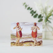 Hoe de vrouwen van Dasamonquepeuc Briefkaart (Staand voorkant)