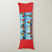 Hoe decorbeert u een kerstboomstrip lichaamskussen (Voorkant Verticaal)