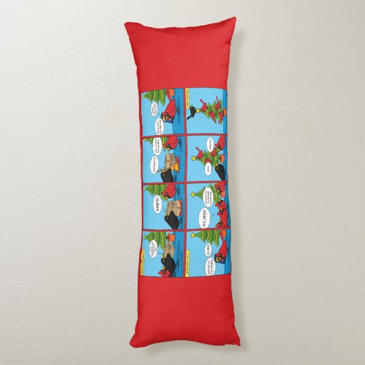 Hoe decorbeert u een kerstboomstrip lichaamskussen (Achterkant (Verticaal))