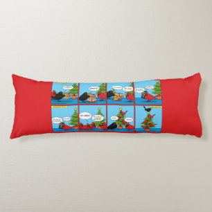 Hoe decorbeert u een kerstboomstrip lichaamskussen