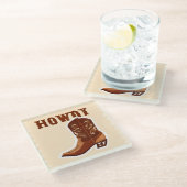 HOE DIE BEER Bar Glas Onderzetter (Schuin)