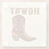 HOE DIE BEER Bar Glas Onderzetter (Achterkant)