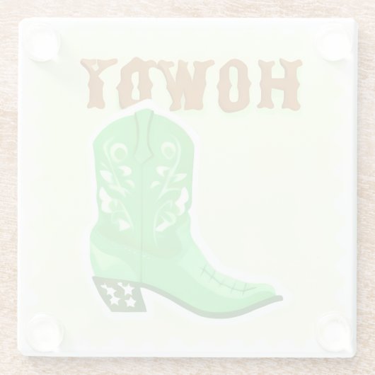 HOE DIE BEER Bar Glas Onderzetter (Achterkant)