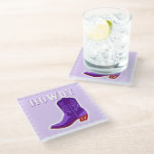 HOE DIE BIJEN Bar Glas Onderzetter (Schuin)