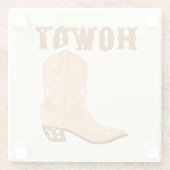 HOE DIE GAAT Bar Glas Onderzetter (Achterkant)