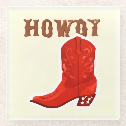 HOE DIENEN Bar Glas Onderzetter (Voorkant)