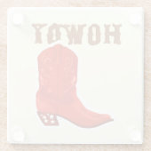 HOE DIENEN Bar Glas Onderzetter (Achterkant)