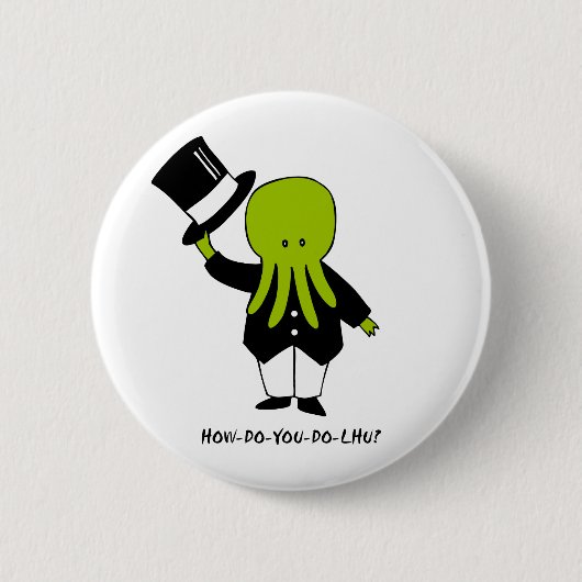 Hoe-doe-je-do-lhu Ronde Button 5,7 Cm (Voorkant)