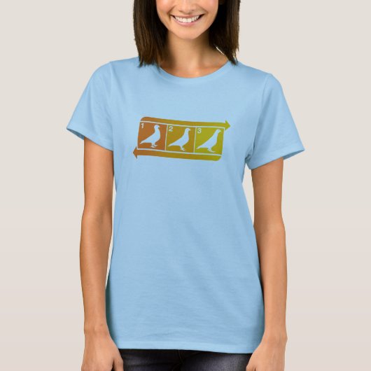 Hoe doet u de duif? t-shirt (Voorkant)