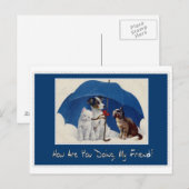 hoe doet u mijn vriendenbriefkaart? briefkaart (Voorkant / Achterkant)