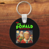Hoe Donald Trump Kerstmis redde  Sleutelhanger (Voorkant)