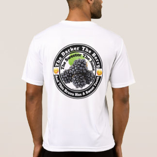 Hoe donkerder de bes, hoe zoeter het sap t-shirt