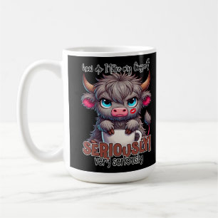 Hoe drink ik mijn koffie? Ernstig heel ernstig Koffiemok