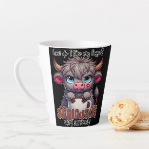 Hoe drink ik mijn koffie? Ernstig heel ernstig Latte Mok