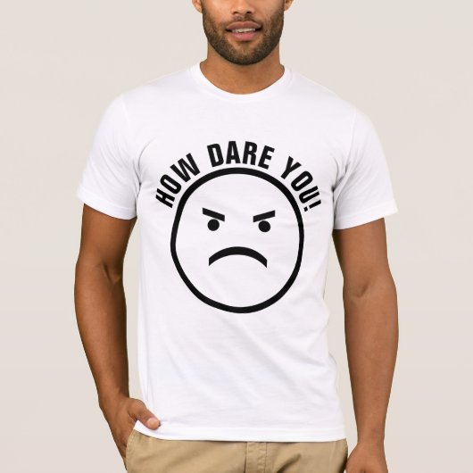 HOE DURF JE! KLIMAATVERANDERING T-SHIRTS (Voorkant)