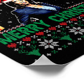 Hoe durven we te zeggen vrolijke kerst Kamala Harr Poster (Hoek)