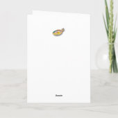 Hoe een artiest te zijn (leeg) bedankkaart (Achterkant)