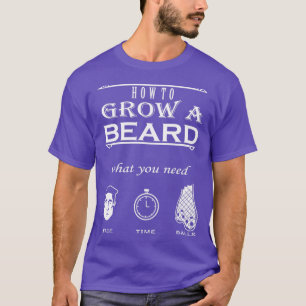 Hoe een baard te verbouwen wat je nodig hebt Beard T-shirt