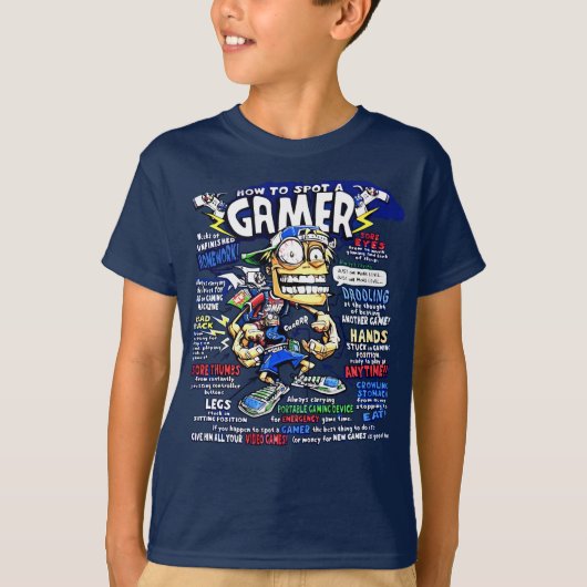 Hoe een gamer T-shirt te spotten (Voorkant)