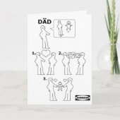 Hoe een Gay Papa Instructie Blad Parodie Monteren Kaart (Voorkant)