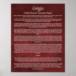 Hoe een Guardian Angel Dog een katholieke priester Poster